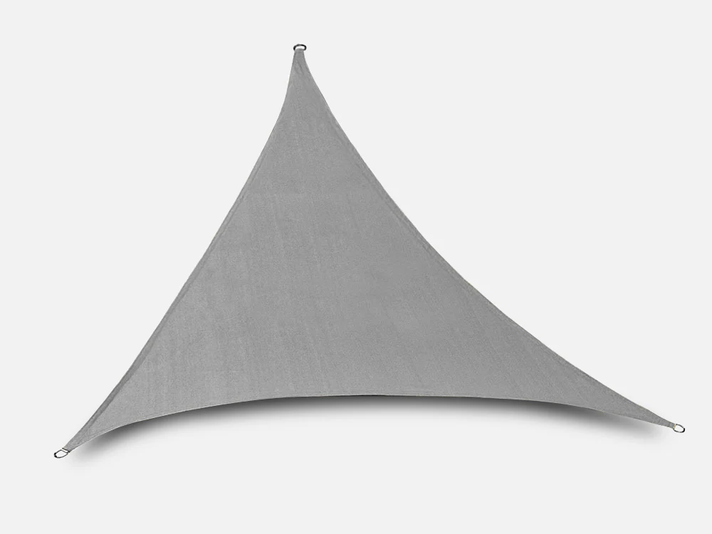 Triangle Shade Sail 3.6m x 3.6m x 3.6m - GREY - Image 2