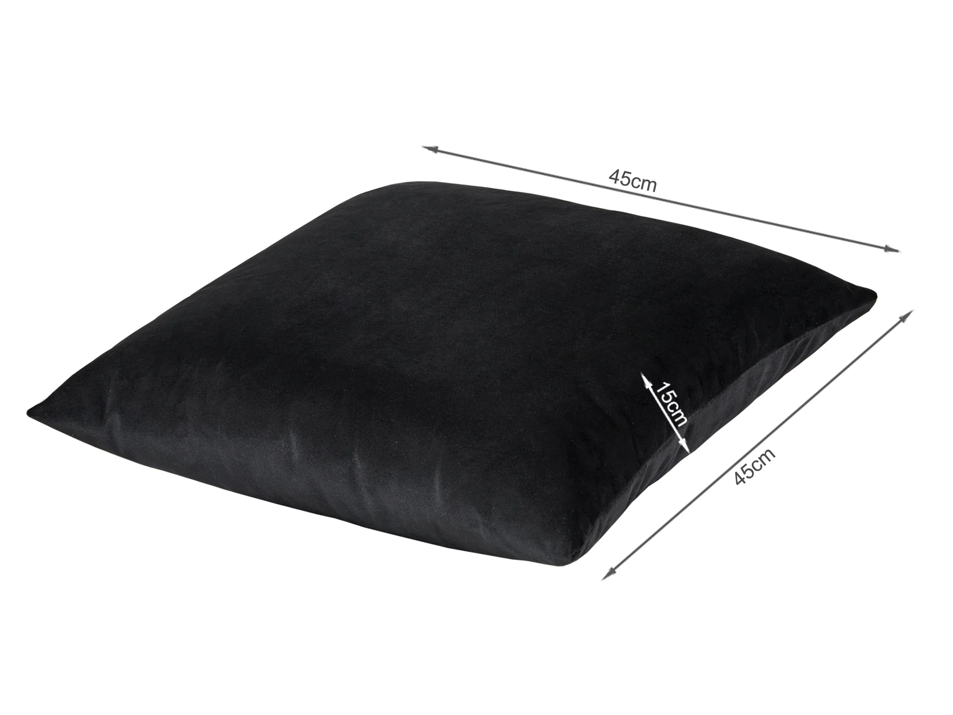 VAGAS 2 Seater Sofa - BLACK - Image 9