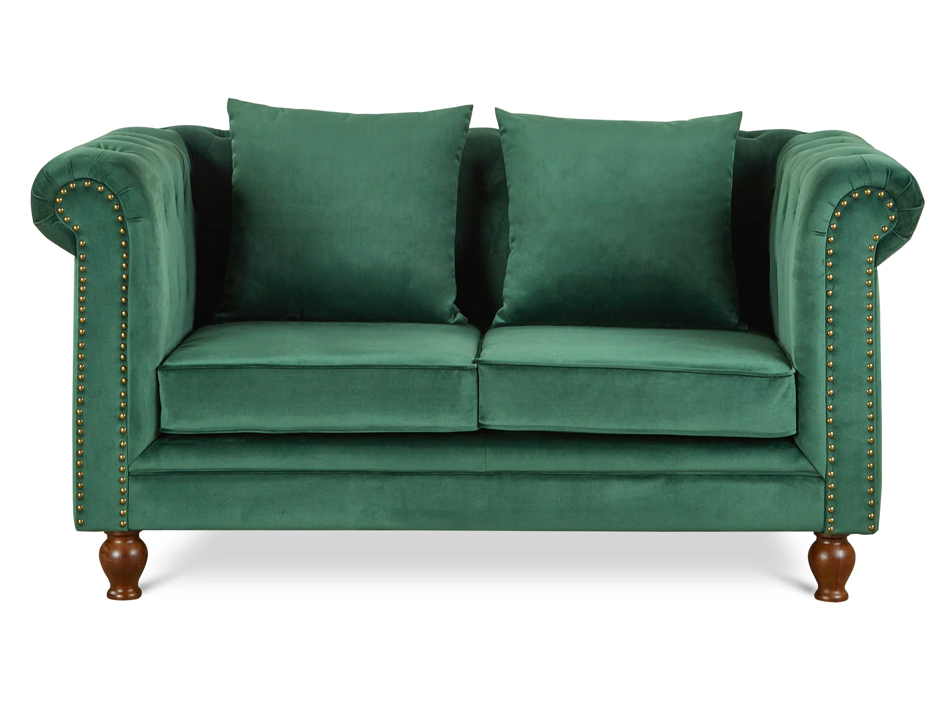Vagas 2 Seater Sofa - Green - Image 3