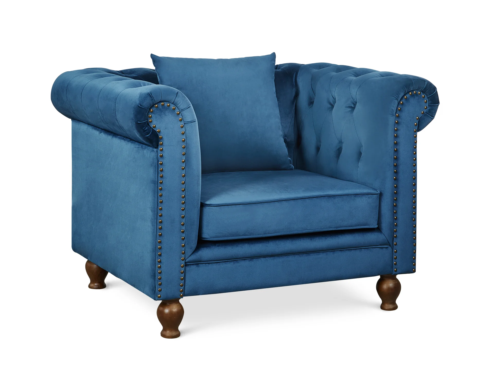 Vagas Occasional Chair - Blue - Image 2
