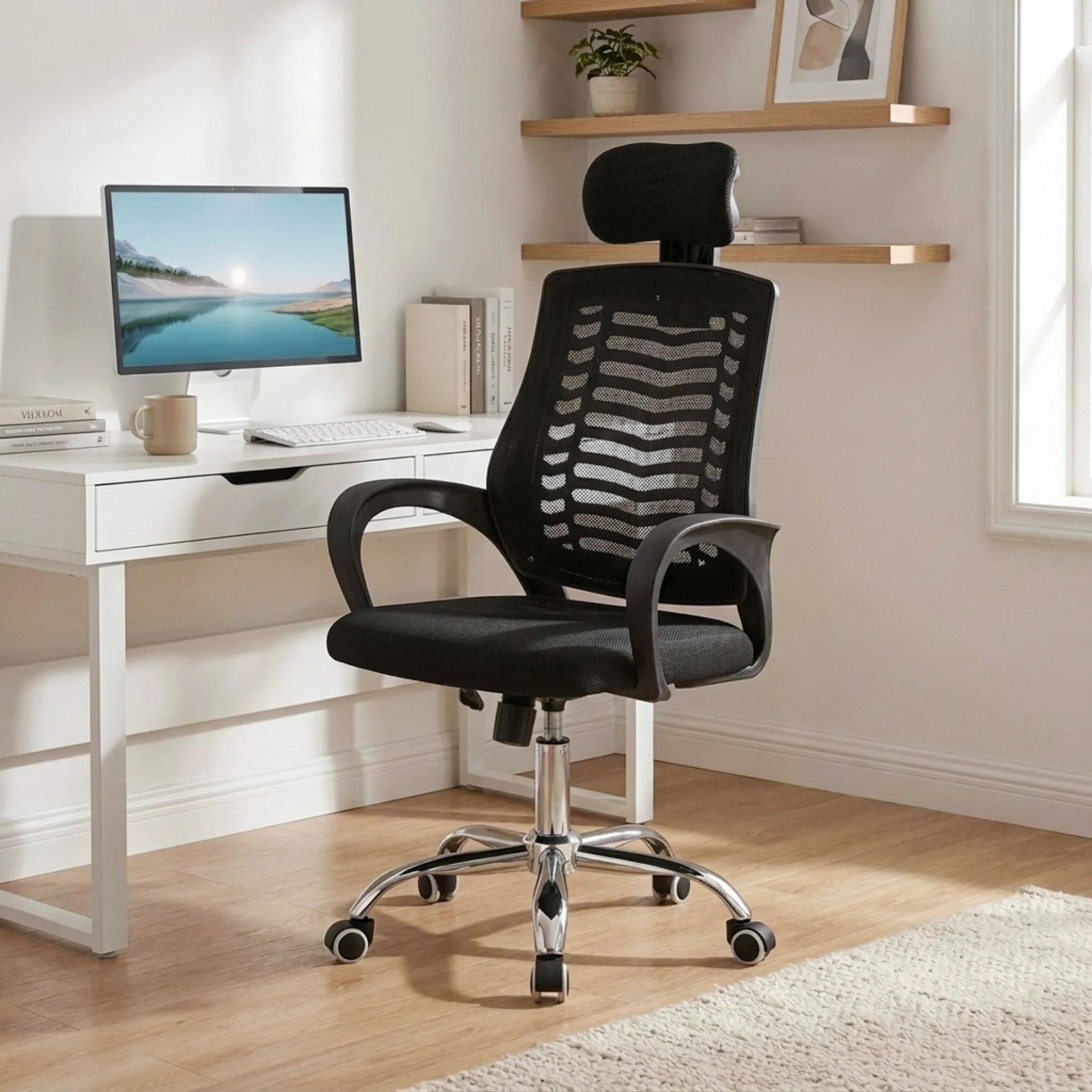 Vectra Office Chair - Black - Image 3