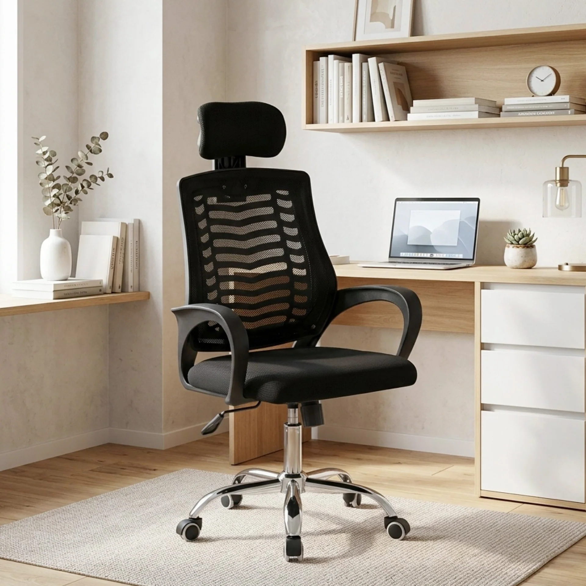 Vectra Office Chair - Black - Image 4