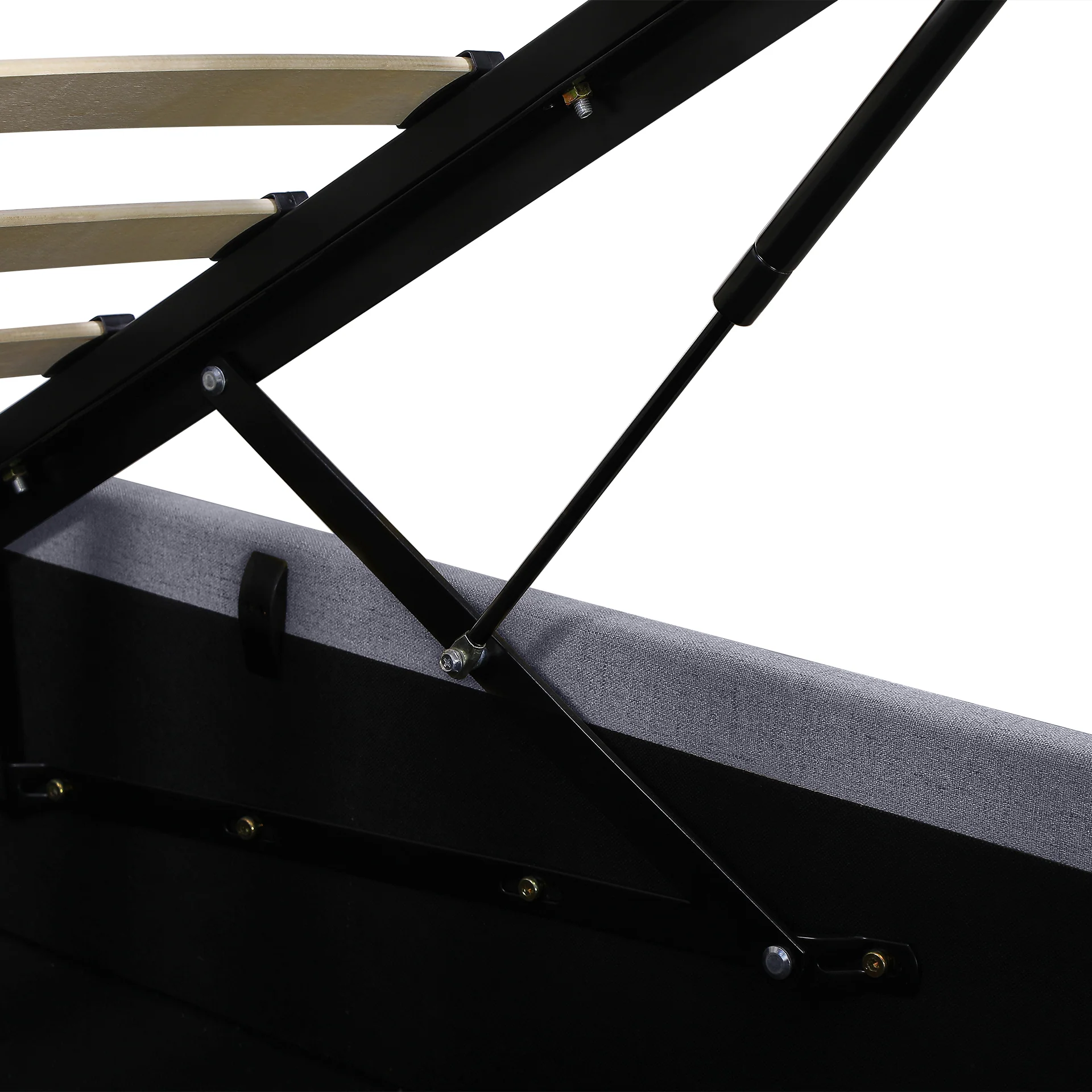 Violet Queen Gas Lift Bed Frame - Grey - Image 12