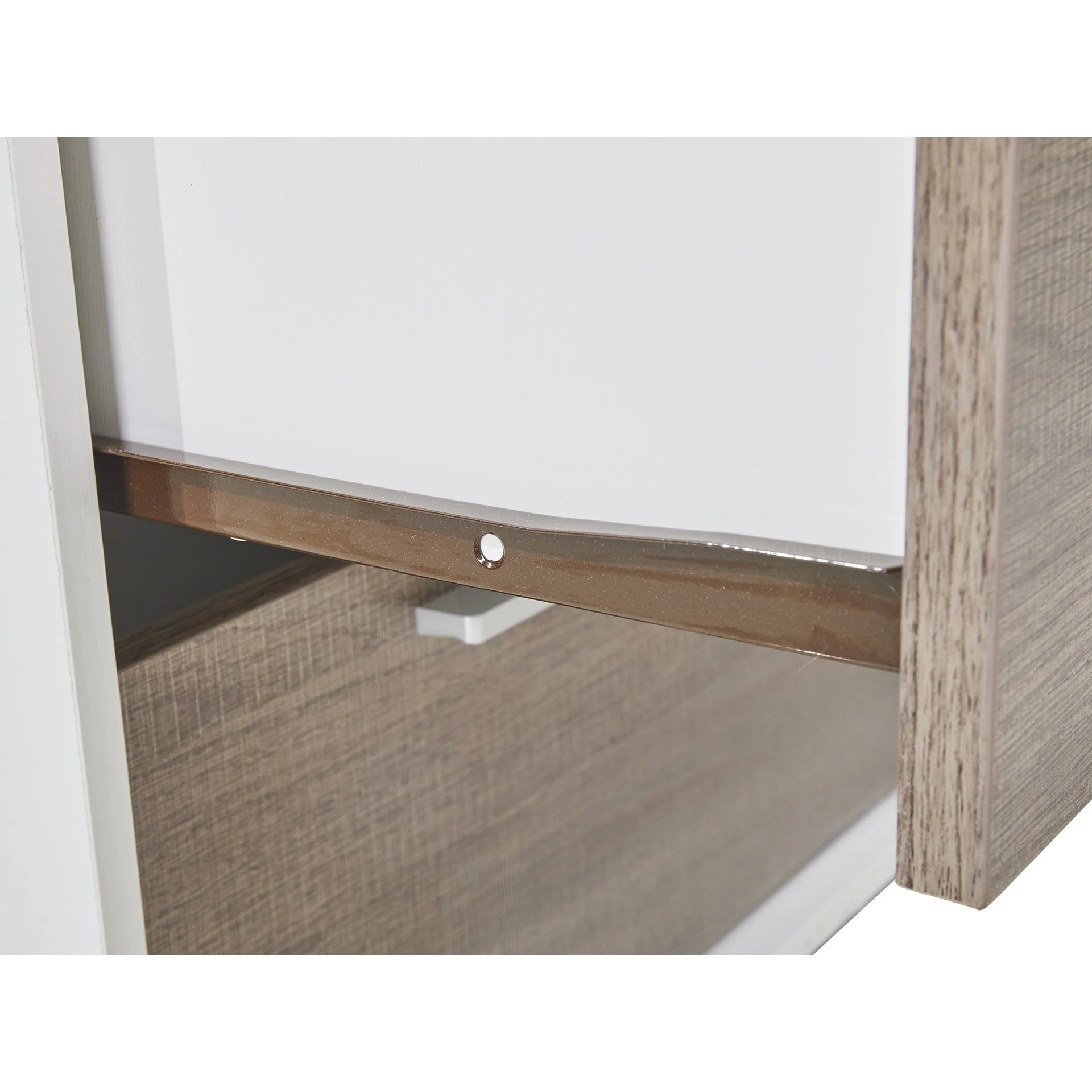 Waipoua Bedside Table Nightstand - Grey Oak - Image 16