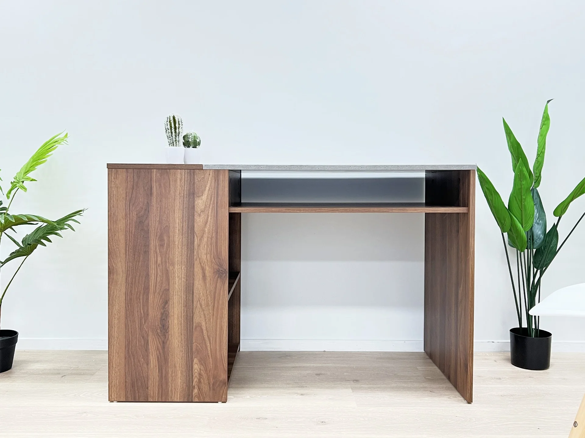 Willie 116cm Computer Desk - Walnut - Image 13