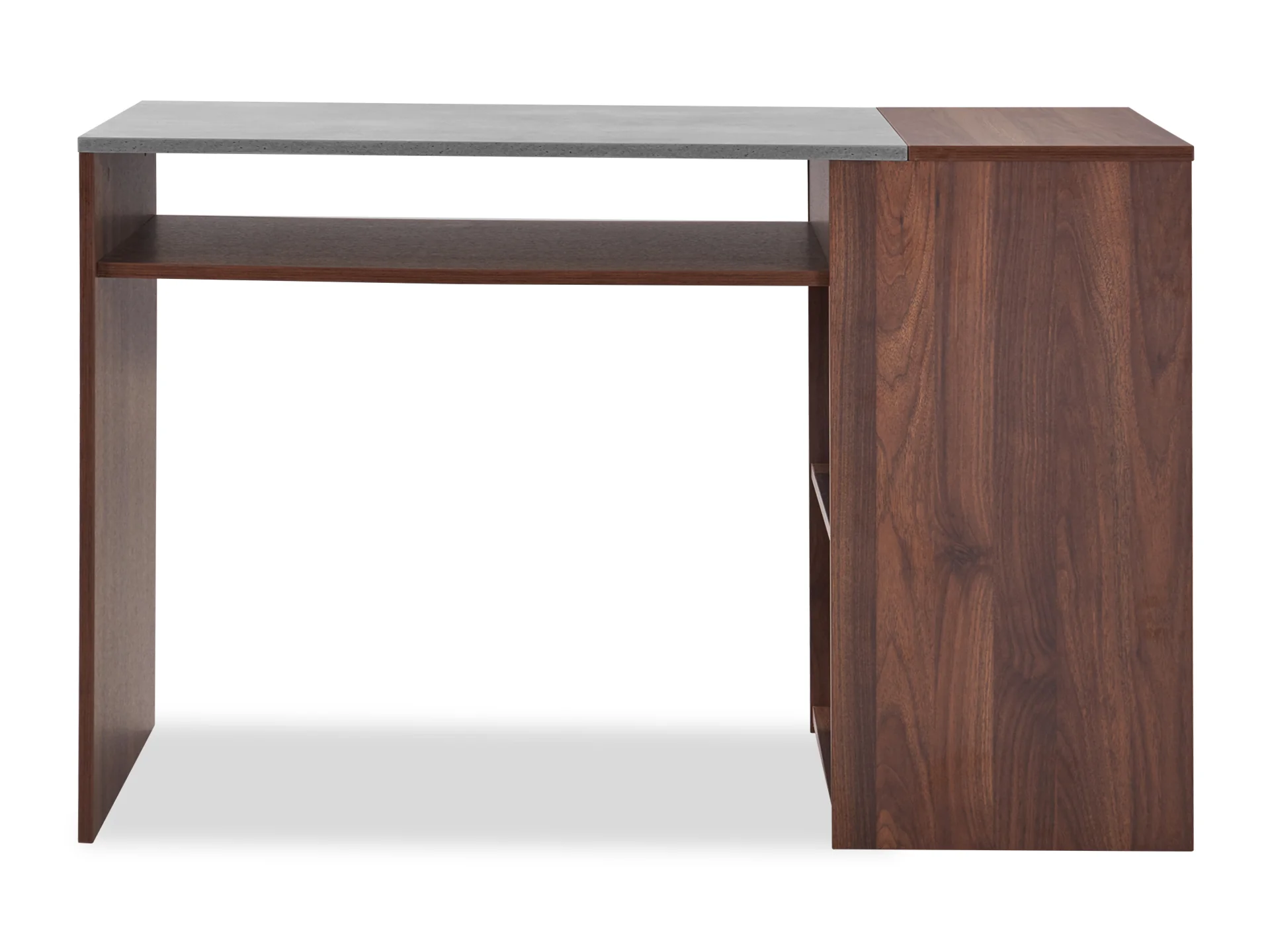 Willie 116cm Computer Desk - Walnut - Image 4