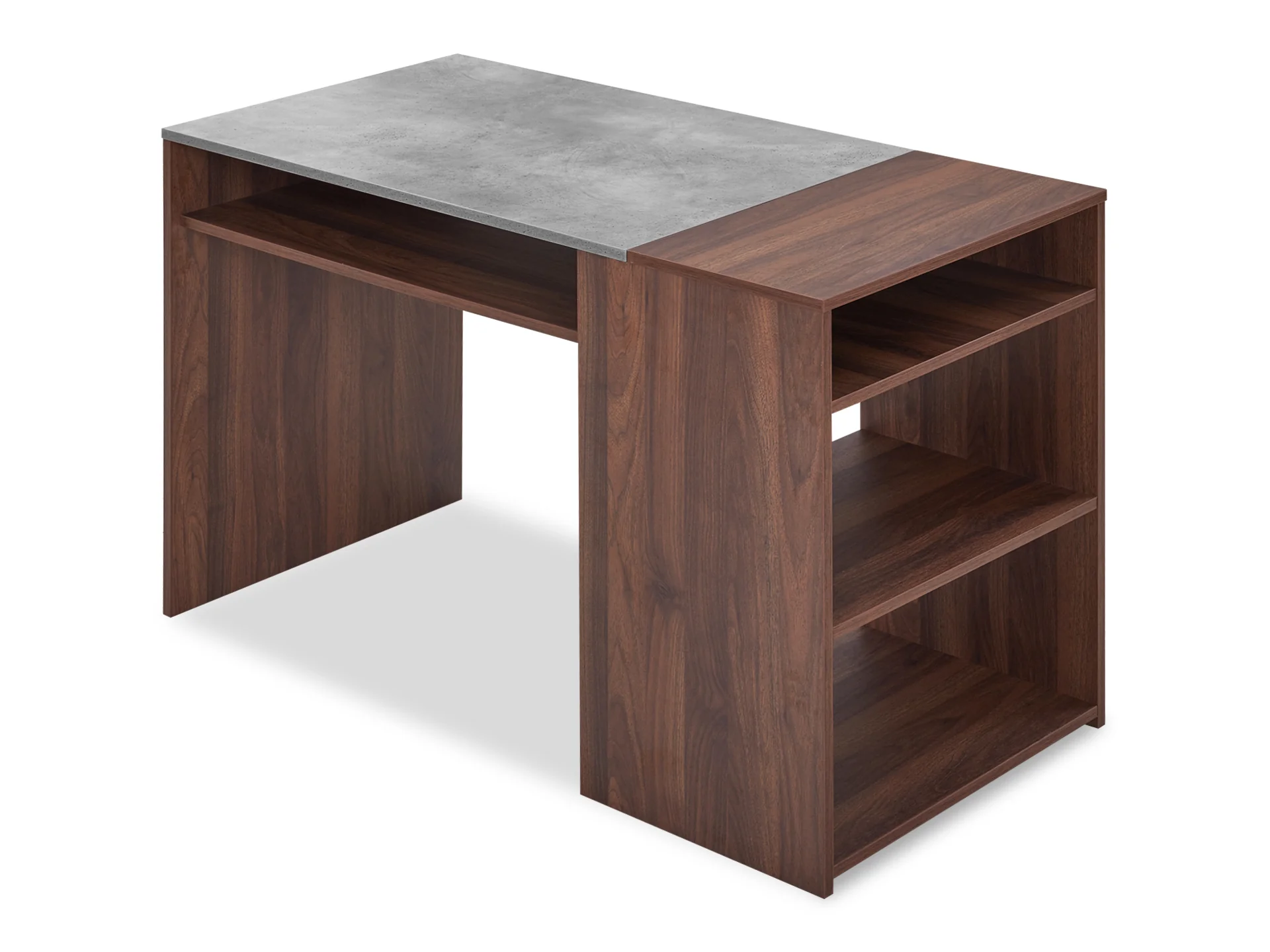 Willie 116cm Computer Desk - Walnut - Image 6