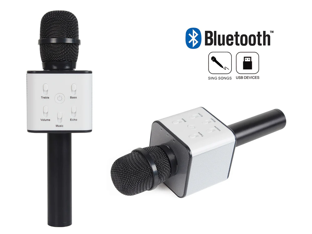 Wireless Bluetooth Microphone - BLACK