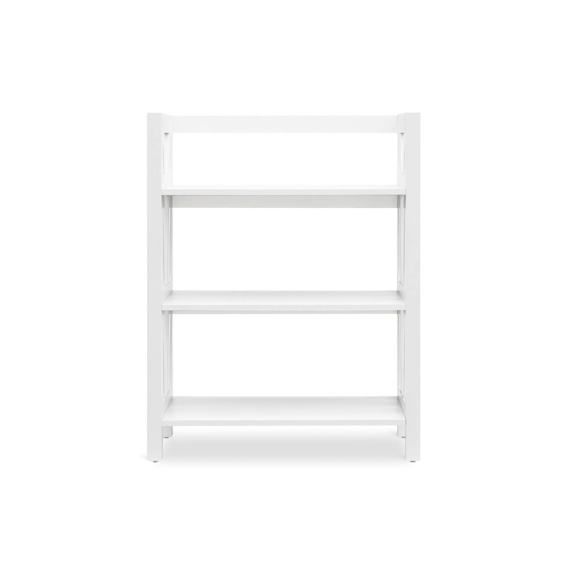 Wister 3 Tier Bookshelf - White - Image 5