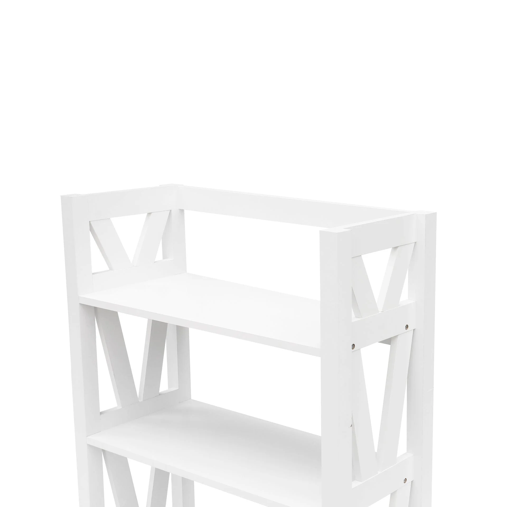 Wister 3 Tier Bookshelf - White - Image 6