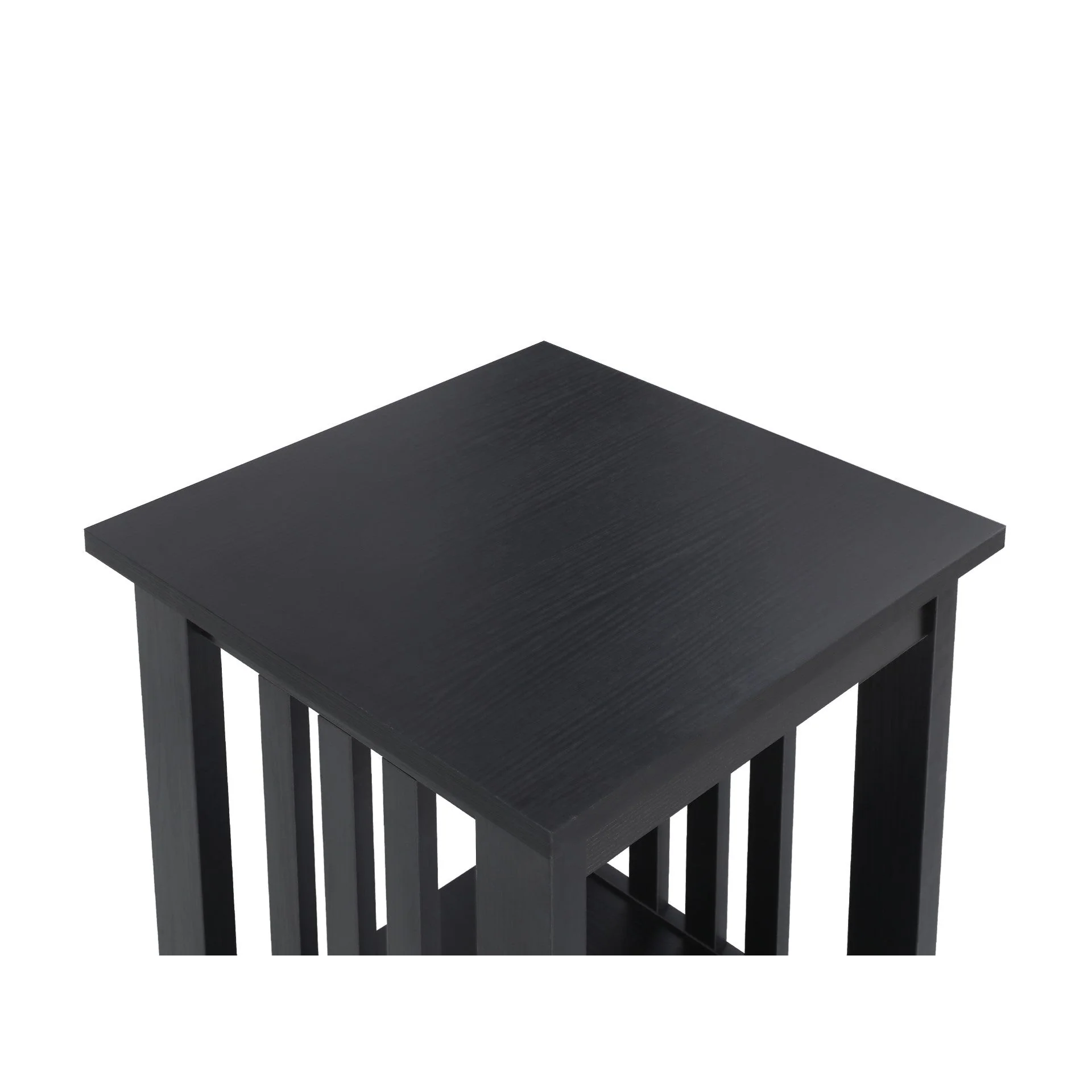 Wular Square Side Table Coffee Table - Black - Image 11