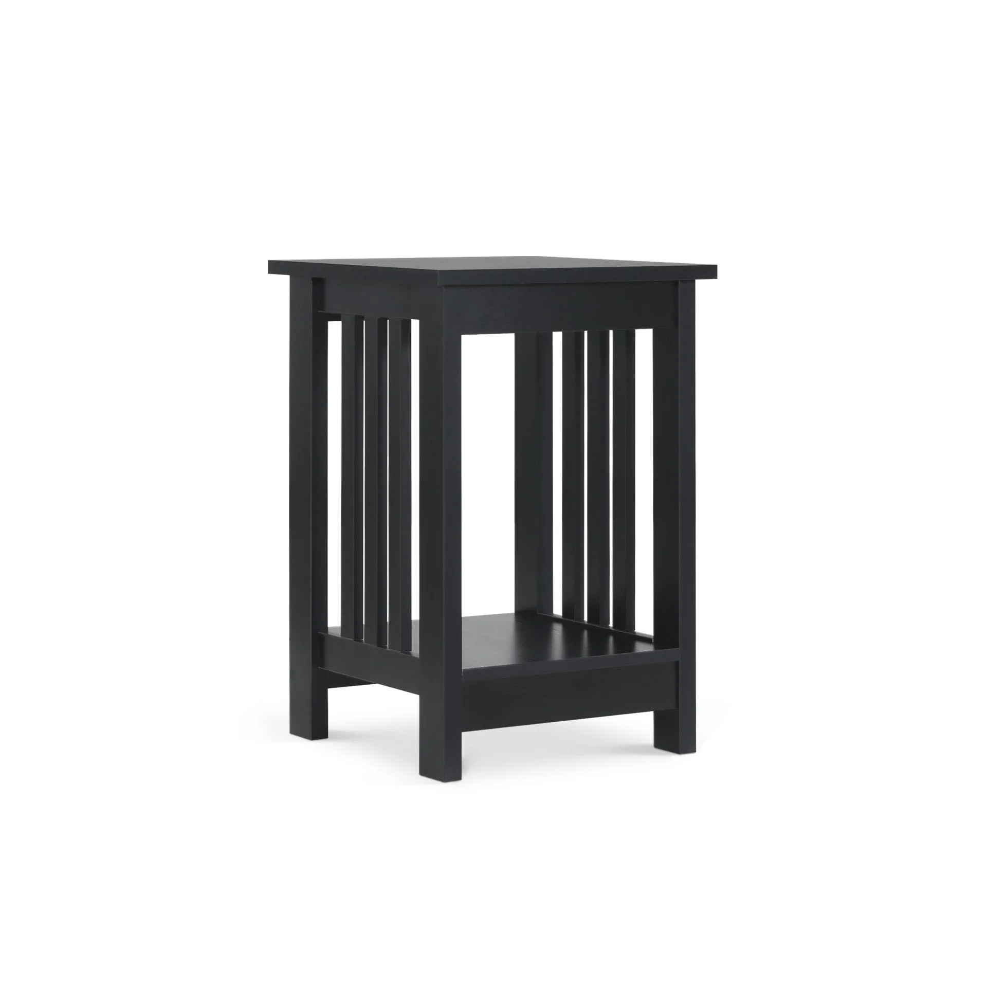Wular Square Side Table Coffee Table - Black - Image 9