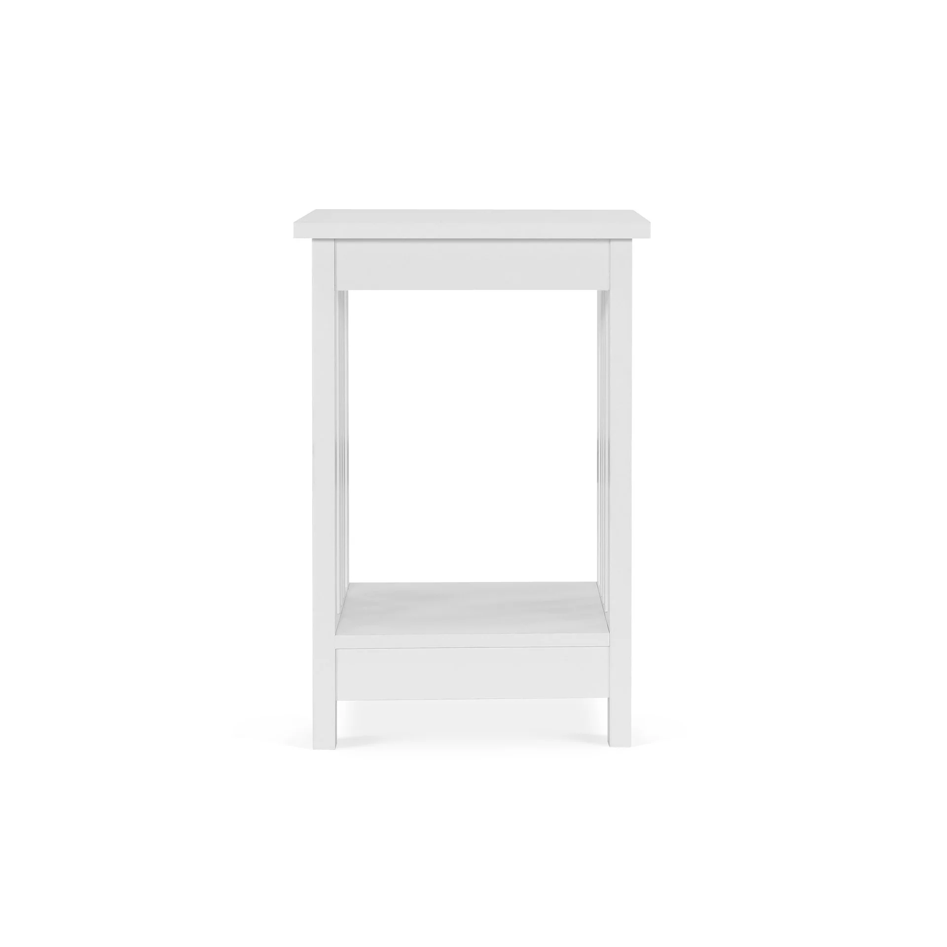 Wular Square Side Table Coffee Table - White - Image 10