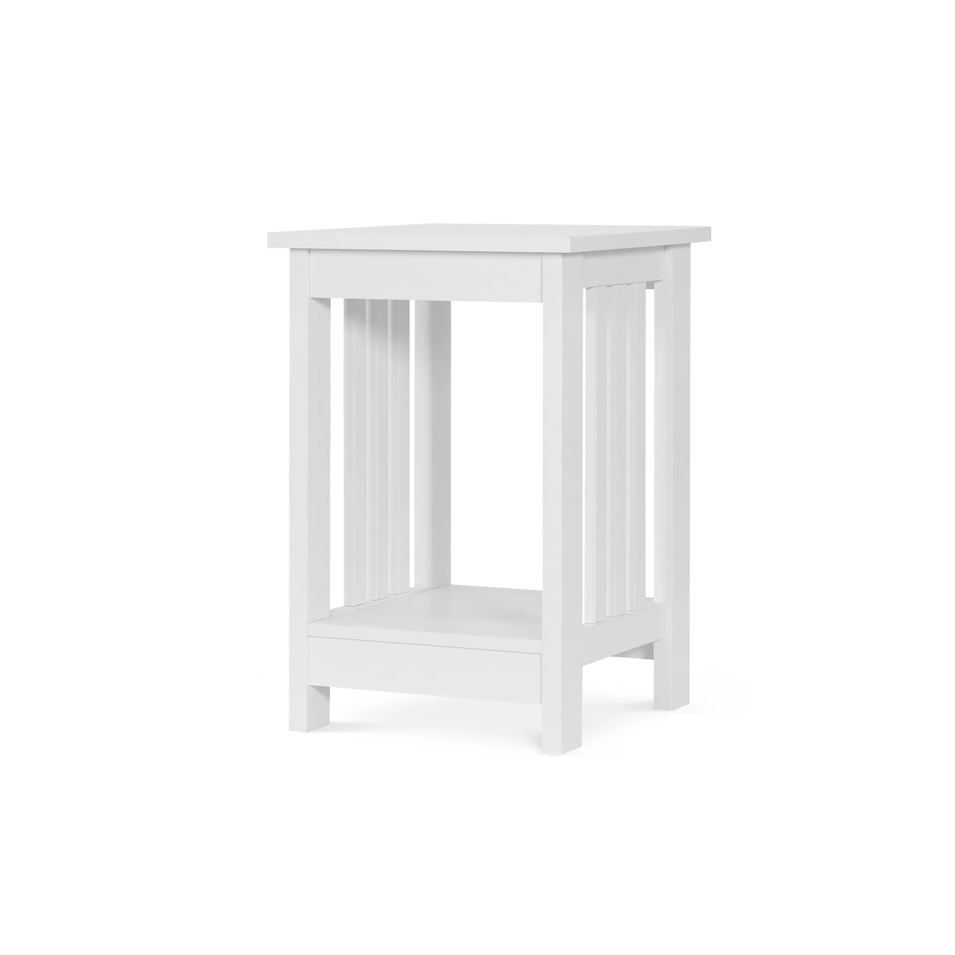 Wular Square Side Table Coffee Table - White - Image 11