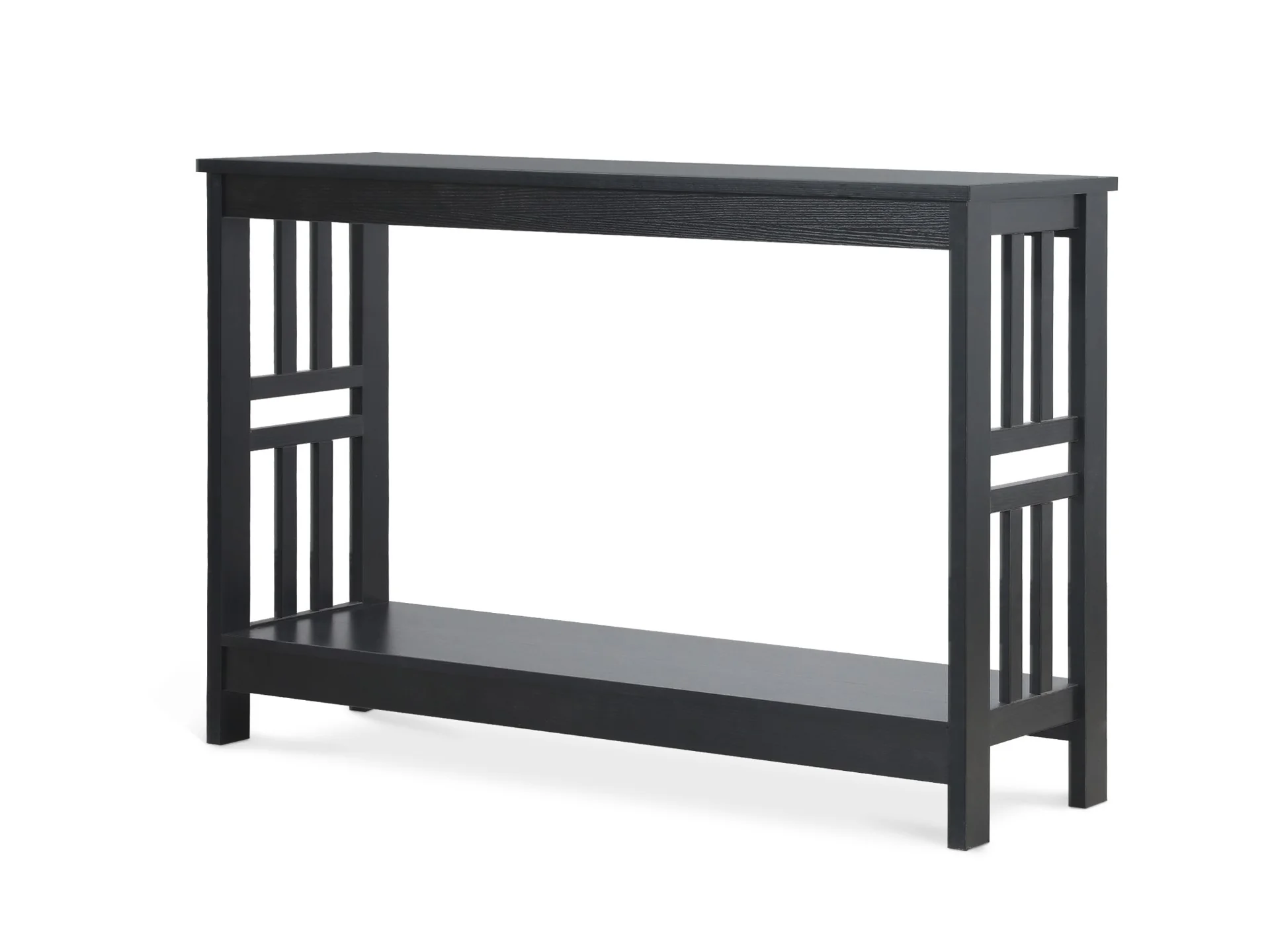 Wular Wooden Console Table - Black - Image 3