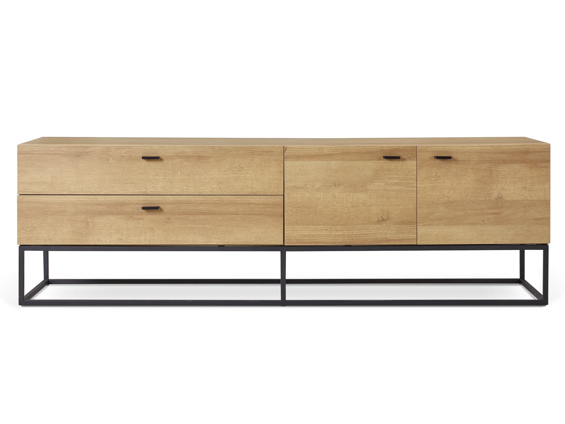 Xoan 1.6m Entertainment Unit - Oak - Image 3