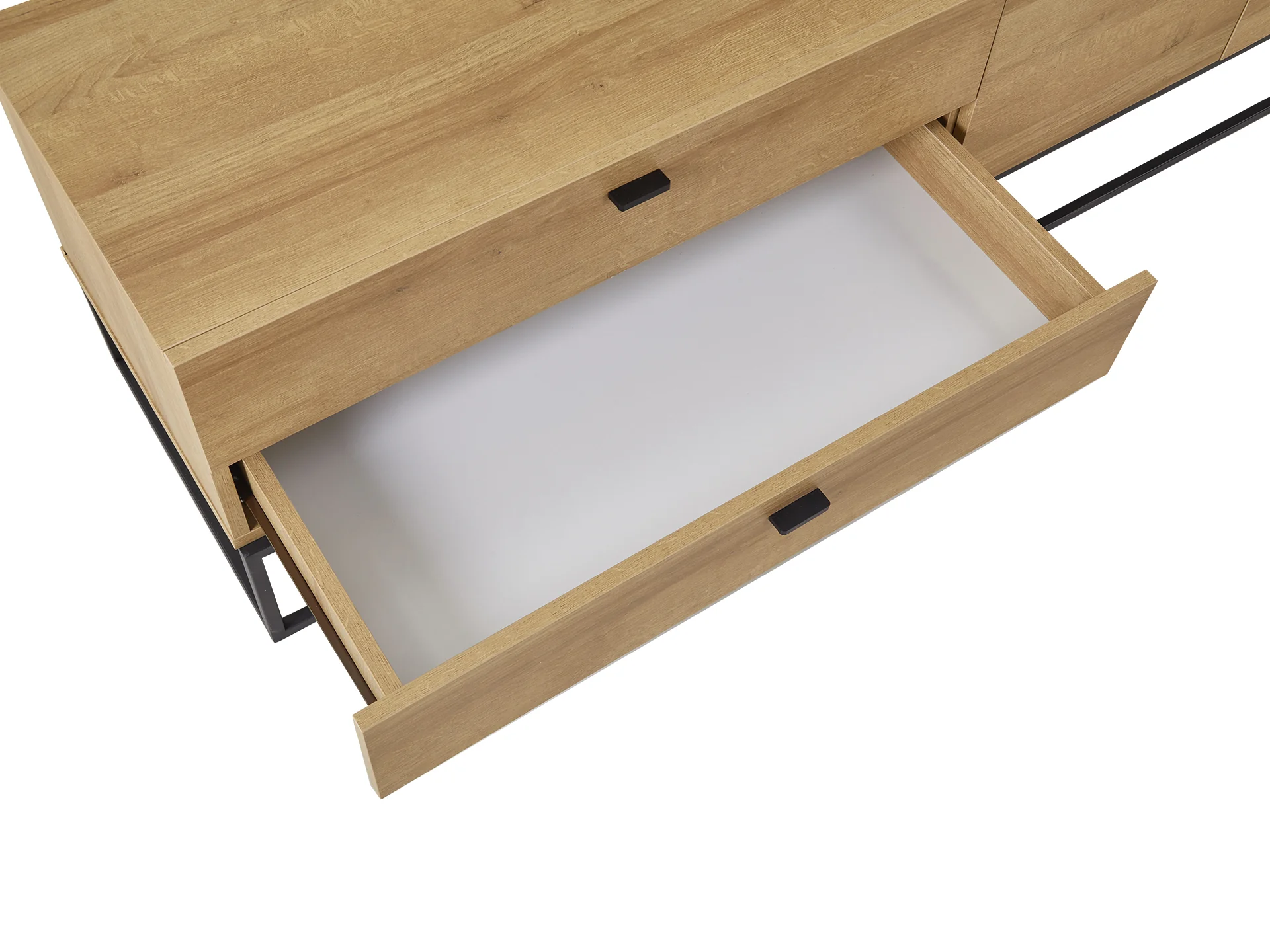 Xoan 1.6m Entertainment Unit - Oak - Image 6