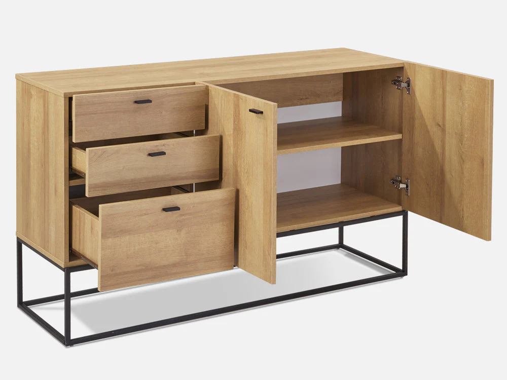XOAN Sideboard Buffet Table - OAK - Image 7