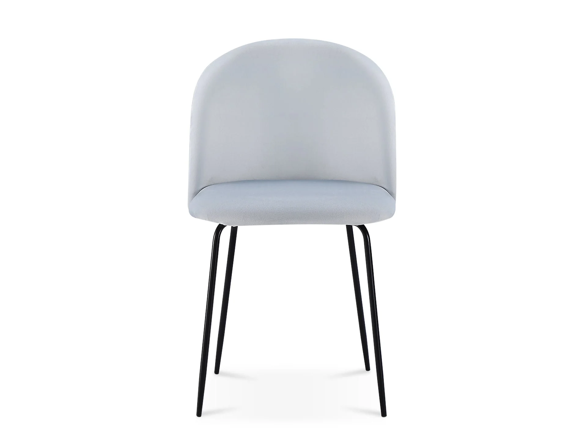 Zoya Dining Chair - Set of 4 - Cool Light Grey - Image 5